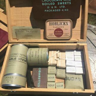 Boîte de ration militaire WWI