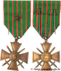 Croix de Guerre 1914–1918 avec étoile bronze