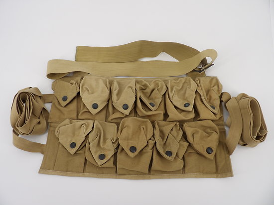 SAC DE TRANSPORT POUR GRENADE À MAIN AMÉRICAINE DE LA PREMIÈRE GUERRE MONDIALE (1918)